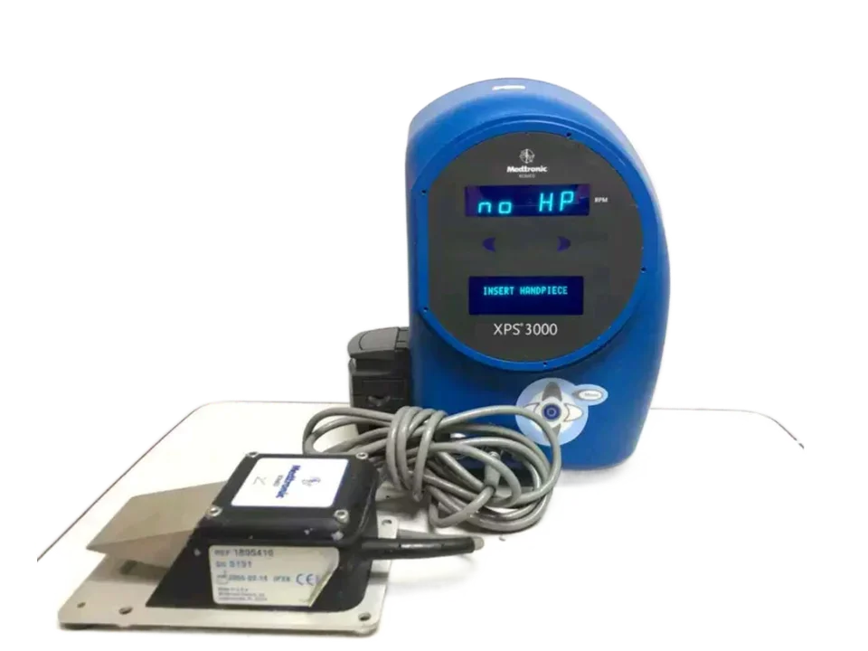 Surgical power console with handpiece and cable